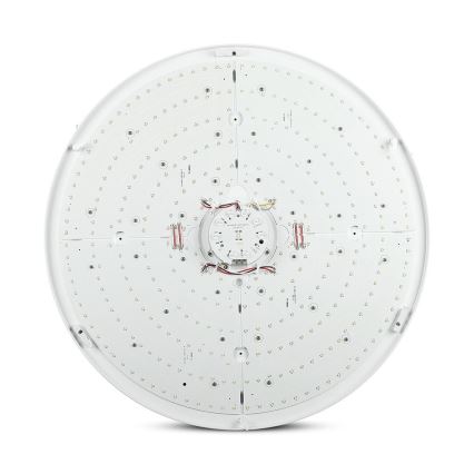 Світлодіодний стельовий світильник з регулюванням яскравості LED/72W/230V 3000-6500K діаметр 67 см білий + пульт дистанційного керування