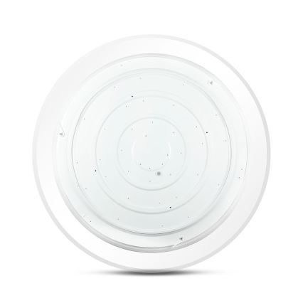 Світлодіодний стельовий світильник з регулюванням яскравості LED/72W/230V 3000-6500K діаметр 67 см білий + пульт дистанційного керування