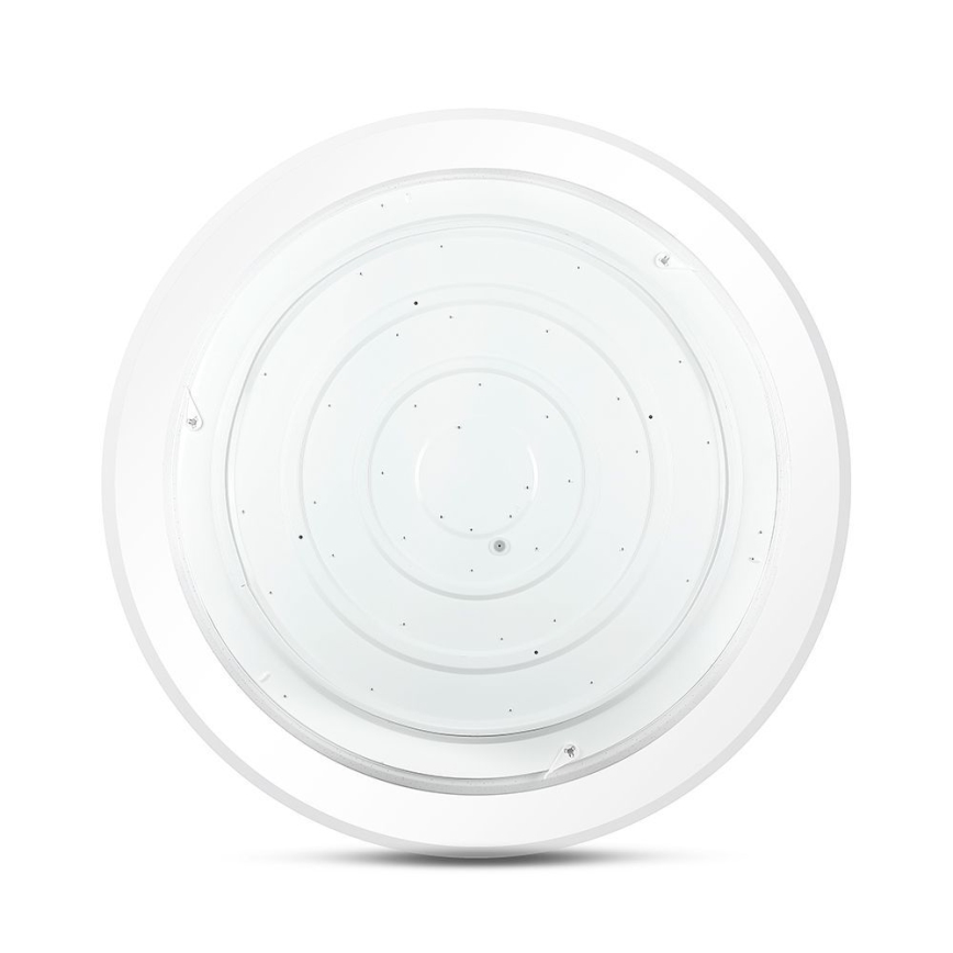 Світлодіодний стельовий світильник з регулюванням яскравості LED/72W/230V 3000-6500K діаметр 67 см білий + пульт дистанційного керування