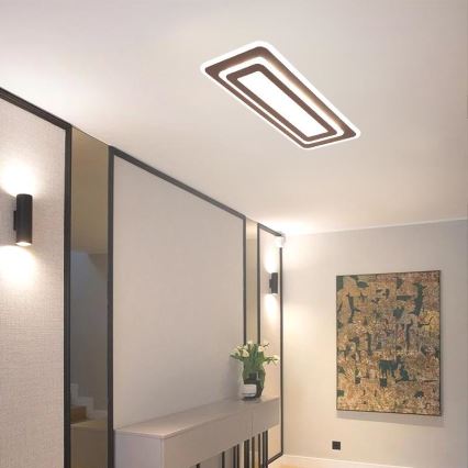 Світлодіодний стельовий світильник з регулюванням яскравості LED/85W/230V 3000-6500K + пульт дистанційного керування