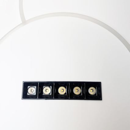 Світлодіодний стельовий світильник з регулюванням яскравості LED/90W/230V 3000-6500K білий + пульт дистанційного керування