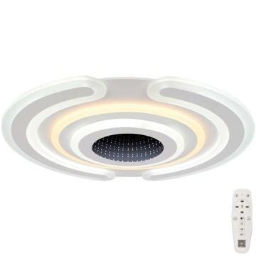 Світлодіодний стельовий світильник з регулюванням яскравості LED/95W/230V 3000-6500K + пульт дистанційного керування