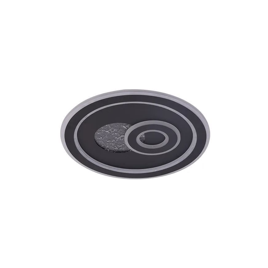 Світлодіодний стельовий світильник з регулюванням яскравості LED/95W/230V 3000-6500K чорний + пульт дистанційного керування