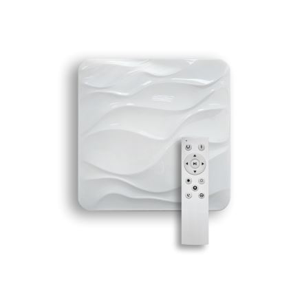 Світлодіодний стельовий світильник з регулюванням яскравості NERIS LED/60W/230V 2700-6500K 53x53 см + пульт дистанційного керування