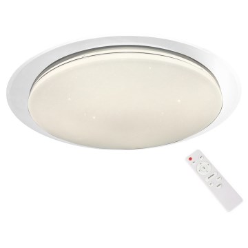 Світлодіодний стельовий світильник з регулюванням яскравості ONTARIO LED/80W/230V 3000-6000K + дистанційне керування