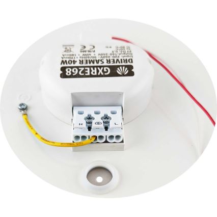 Світлодіодний стельовий світильник з регулюванням яскравості SAMER LED/40W/230V 2900-6000K + дистанційне керування