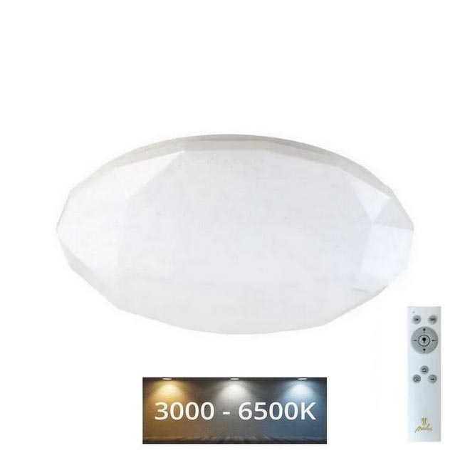 Світлодіодний стельовий світильник з регулюванням яскравості STAR LED/36W/230V 3000-6500K + пульт дистанційного керування