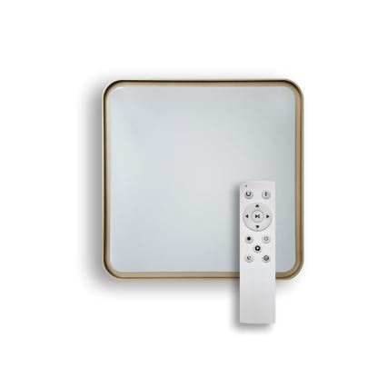 Світлодіодний стельовий світильник з регулюванням яскравості UNA LED/60W/230V 2700-6500K 50x50 см + пульт дистанційного керування