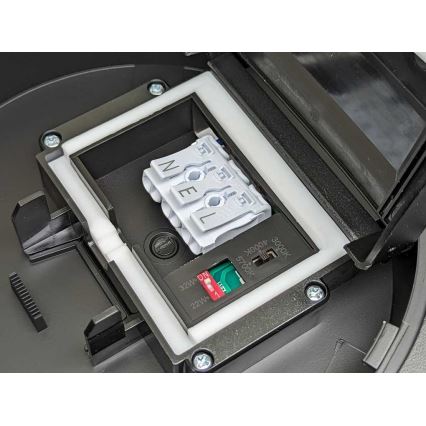 Стельовий LED світильник для ванної з регулюванням яскравості VARIO LUMO LED/22/32W/230V 3000/4000/5700K діаметр 41 см IP44 чорний