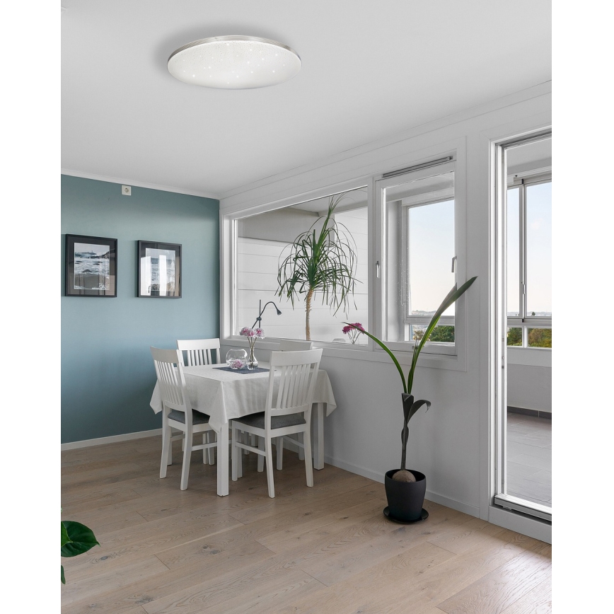Світлодіодний стельовий світильник з регулюванням яскравості VENTA LED/36W/230V 2700-6500K діаметр 48 см + пульт дистанційного керування
