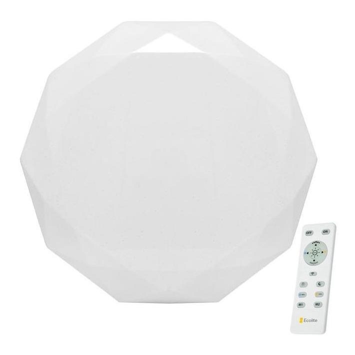 Світлодіодний стельовий світильник з регульованою яскравістю DIAMANT LED/25W/230V + дистанційне керування