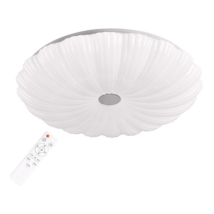 Світлодіодний стельовий світильник з регульованою яскравістю FLOWER LED/36W/230V + ПУ