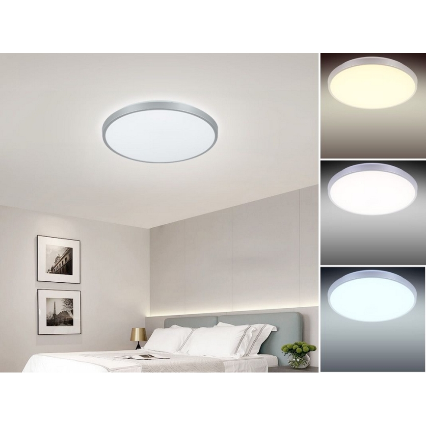 Світлодіодний стельовий світильник з регульованою яскравістю OPAL LED/24W/230V