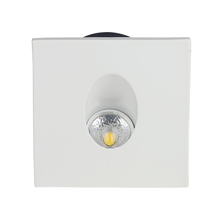 Світлодіодний світильник для сходів LED/3W/230V 4000K білий
