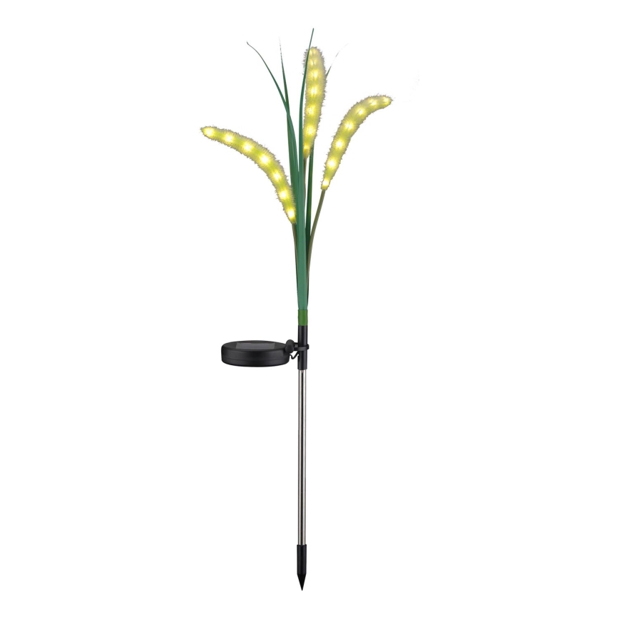 Світлодіодний світильник на сонячній батареї FLORA LED/1,2V 3000K 600 mAh IP44 чорний