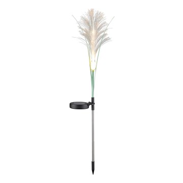 Світлодіодний світильник на сонячній батареї GRASS LED/1,2V 3000K 600 mAh IP44 чорний
