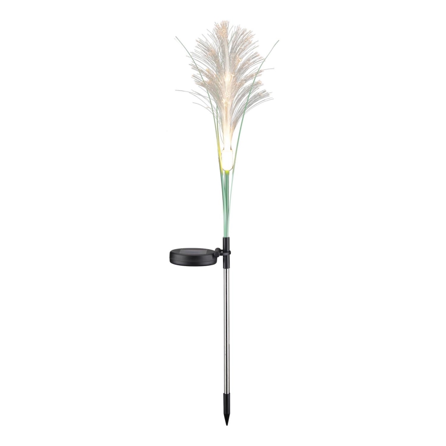 Світлодіодний світильник на сонячній батареї GRASS LED/1,2V 3000K 600 mAh IP44 чорний