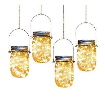 Світлодіодний світильник на сонячній батареї JAR LED/1,2V 600 mAh IP44