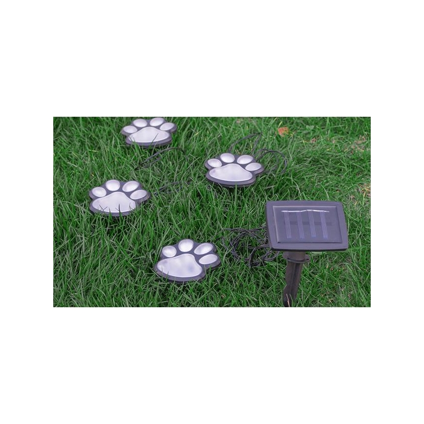 Світлодіодний світильник на сонячній батареї LED/0,14W/2V 600 mAh IP44 лапи