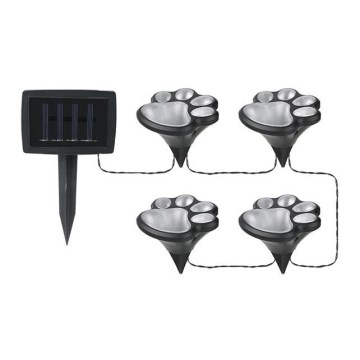 Світлодіодний світильник на сонячній батареї LED/0,14W/2V IP44 лапки