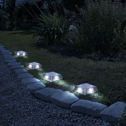 Світлодіодний світильник на сонячній батареї LED/1,2V 600mAh IP44