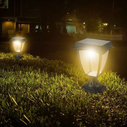 Світлодіодний світильник на сонячній батареї LED/2W/3,7V 3000/6000K IP65