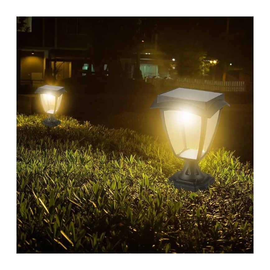 Світлодіодний світильник на сонячній батареї LED/2W/3,7V 3000/6000K IP65