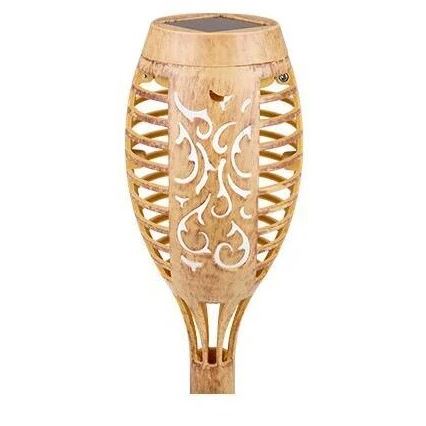 Світлодіодний світильник на сонячній батареї MINISPARK BAMBOO LED/1,8W/5,5V IP44 бежевий
