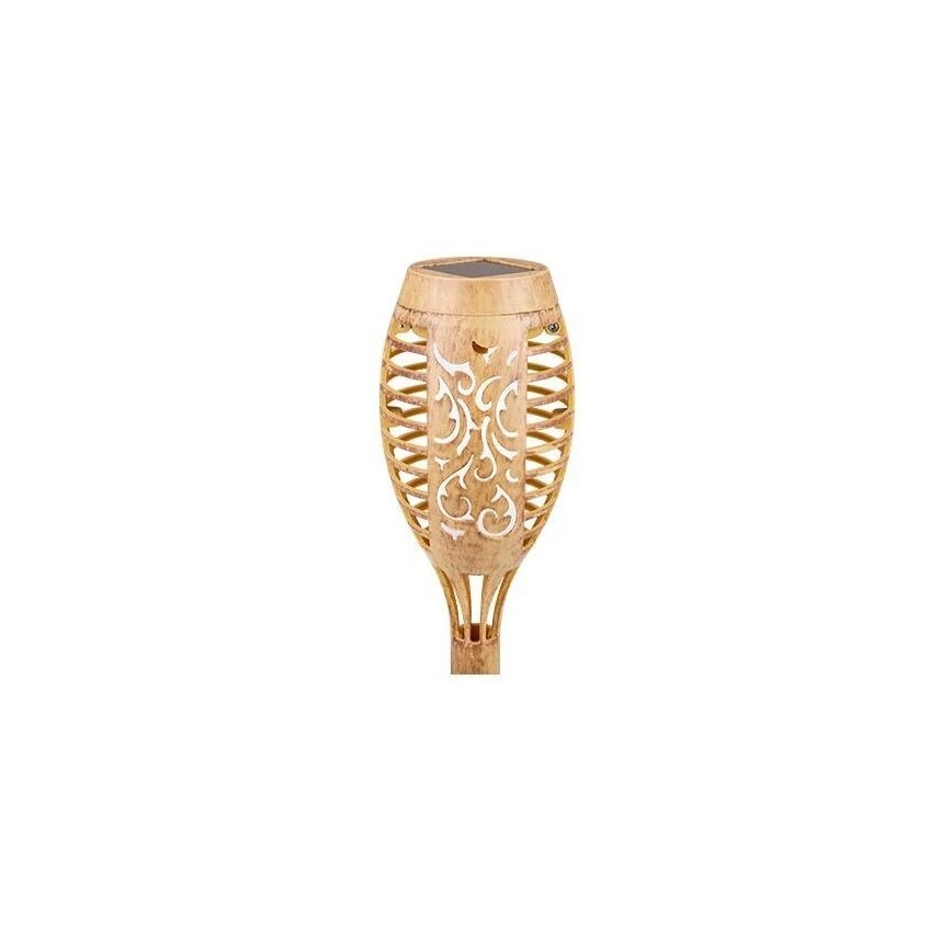 Світлодіодний світильник на сонячній батареї MINISPARK BAMBOO LED/1,8W/5,5V IP44 бежевий
