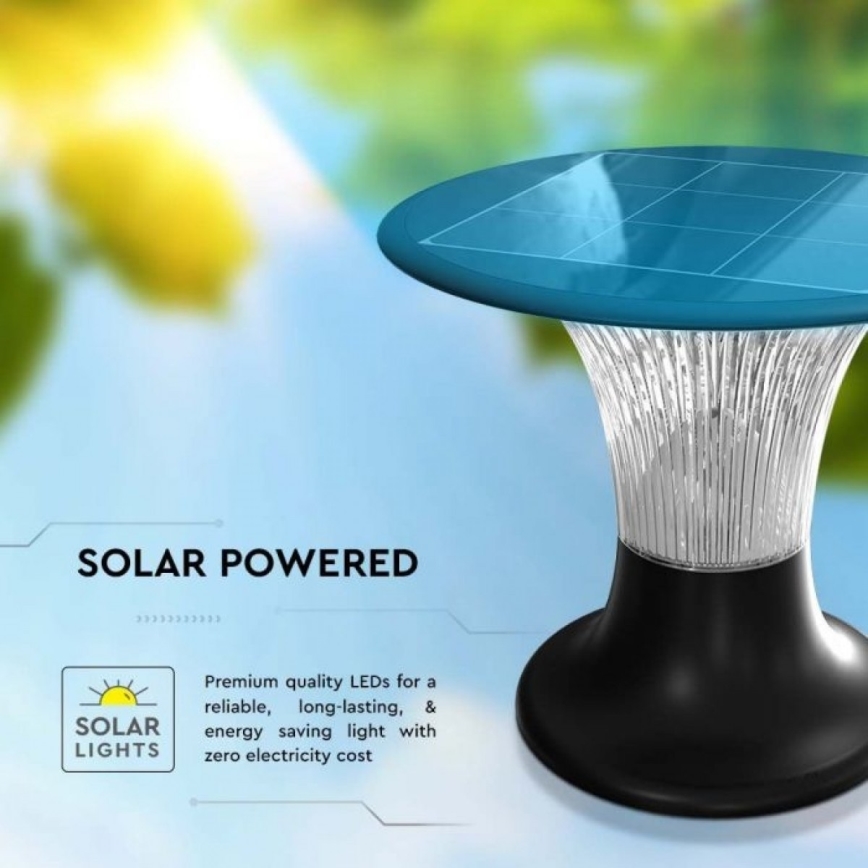 Світлодіодний світильник на сонячній батареї з датчиком LED/15W/3,2V 4000K/6000K IP65