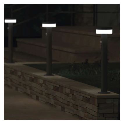 Світлодіодний світильник на сонячній батареї з датчиком LED/2W/3,7V 1200 mAh IP44 50 см