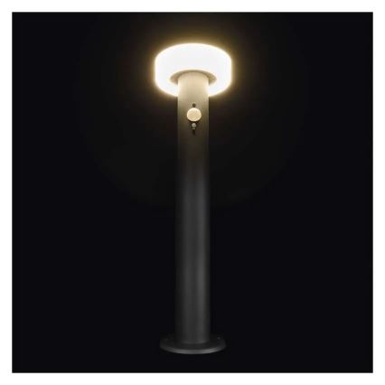 Світлодіодний світильник на сонячній батареї з датчиком LED/2W/3,7V 1200 mAh IP44 50 см