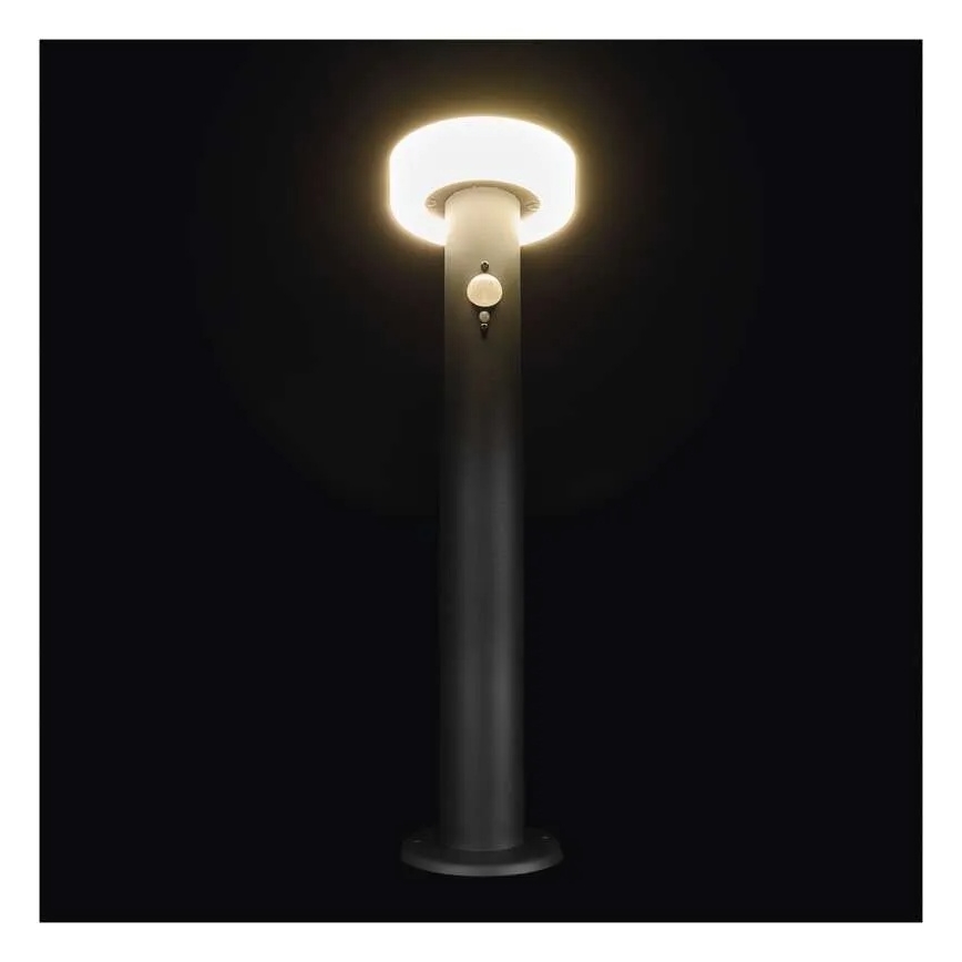 Світлодіодний світильник на сонячній батареї з датчиком LED/2W/3,7V 1200 mAh IP44 50 см