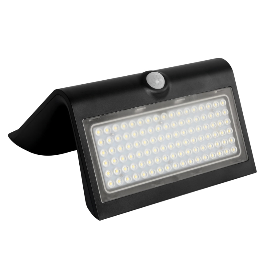 Світлодіодний світильник на сонячній батареї з датчиком руху LED/6,8W/4000 mAh 3,7V IP65