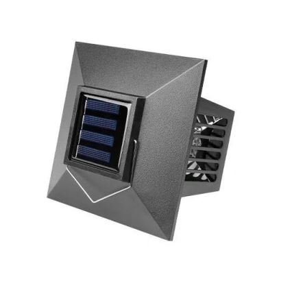 Світлодіодний світильник на сонячній батареї з пасткою для комах 2в1 LED/0,06W/1,2V 6500K 58 см IP65