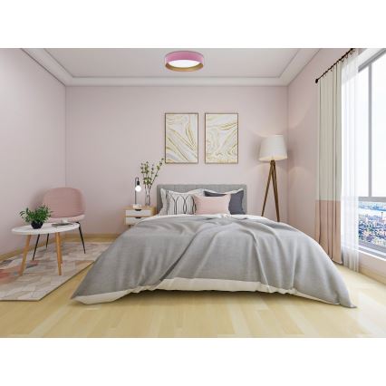 Світлодіодний світильник з регулюванням яскравості SMART GALAXY LED/24W/230V Ø 45 см Wi-Fi Tuya + дистанційне керування