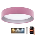 Світлодіодний світильник з регулюванням яскравості SMART GALAXY LED/36W/230V Ø 55 см Wi-Fi Tuya + дистанційне керування