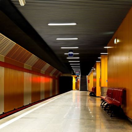 Світлодіодний технічний люмінесцентний світильник LED/18W/230V 6500K IP65 60 см