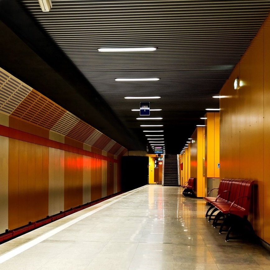 Світлодіодний технічний люмінесцентний світильник LED/36W/230V 4000K IP65 120 см