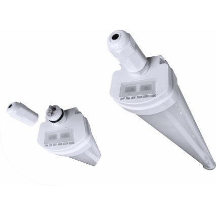 LED Технічний люмінесцентний світильник з регулюванням яскравості VOLITER LED/20/28/36W/230V 3000/4000/6000K 120 см IP65 білий