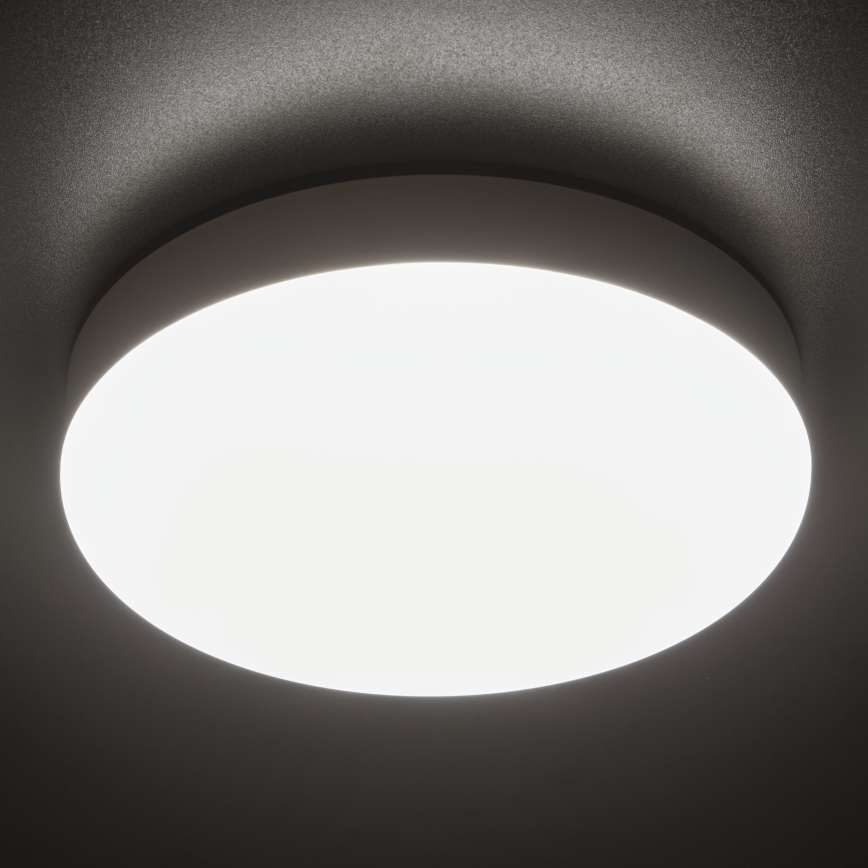 Світлодіодний технічний стельовий світильник IPER LED/19W/230V IK10 IP65 круглий білий