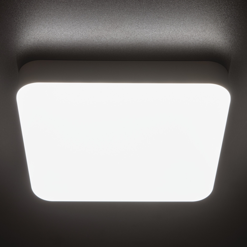 Світлодіодний технічний стельовий світильник IPER LED/35W/230V IK10 IP65 квадратний білий