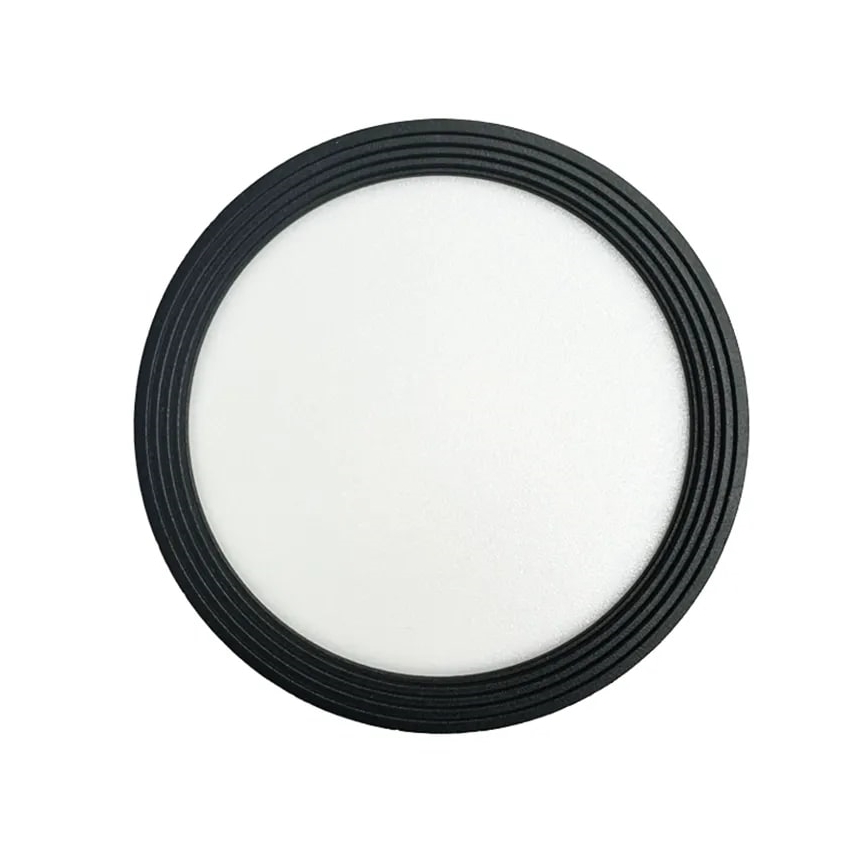 Світлодіодний точковий світильник LED/14W/230V 4000K діаметр 12 см чорний