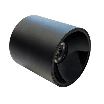 Світлодіодний точковий світильник LED/16W/230V 4000K діаметр 10 см чорний