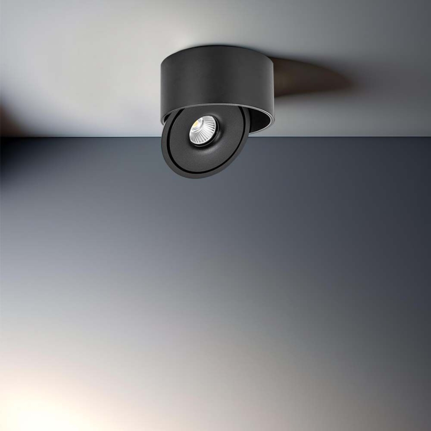 LED Гнучкий точковий світильник LED/28W/230V 3000/4000/6400K CRI 90 чорний