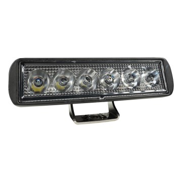 Світлодіодний точковий світильник для автомобіля BLACK LED/18W/10-30V IP69 5700K прямокутний