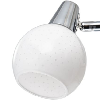 Світлодіодний точковий світильник DOXY 3xE14/4W/230V глянцевий хром