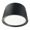 Світлодіодний точковий світильник LED/12W/230V 4000K діаметр 10 см чорний