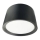 Світлодіодний точковий світильник LED/12W/230V 4000K діаметр 10 см чорний