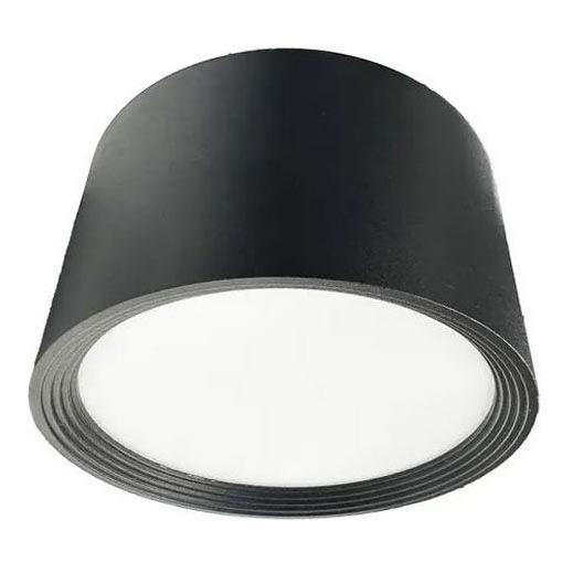Світлодіодний точковий світильник LED/14W/230V 4000K діаметр 12 см чорний